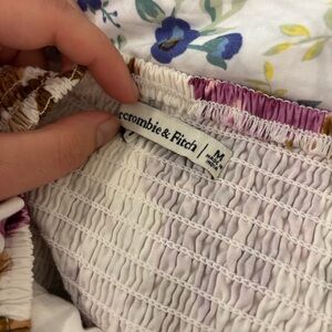 Abercrombie & Fitch Floral Smocked Dress